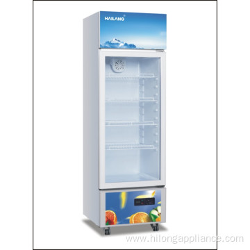 Display Commercial Glass Door Refrigerator Beverage Cooler